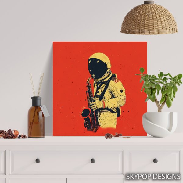 Space Jazz Astronaut Art