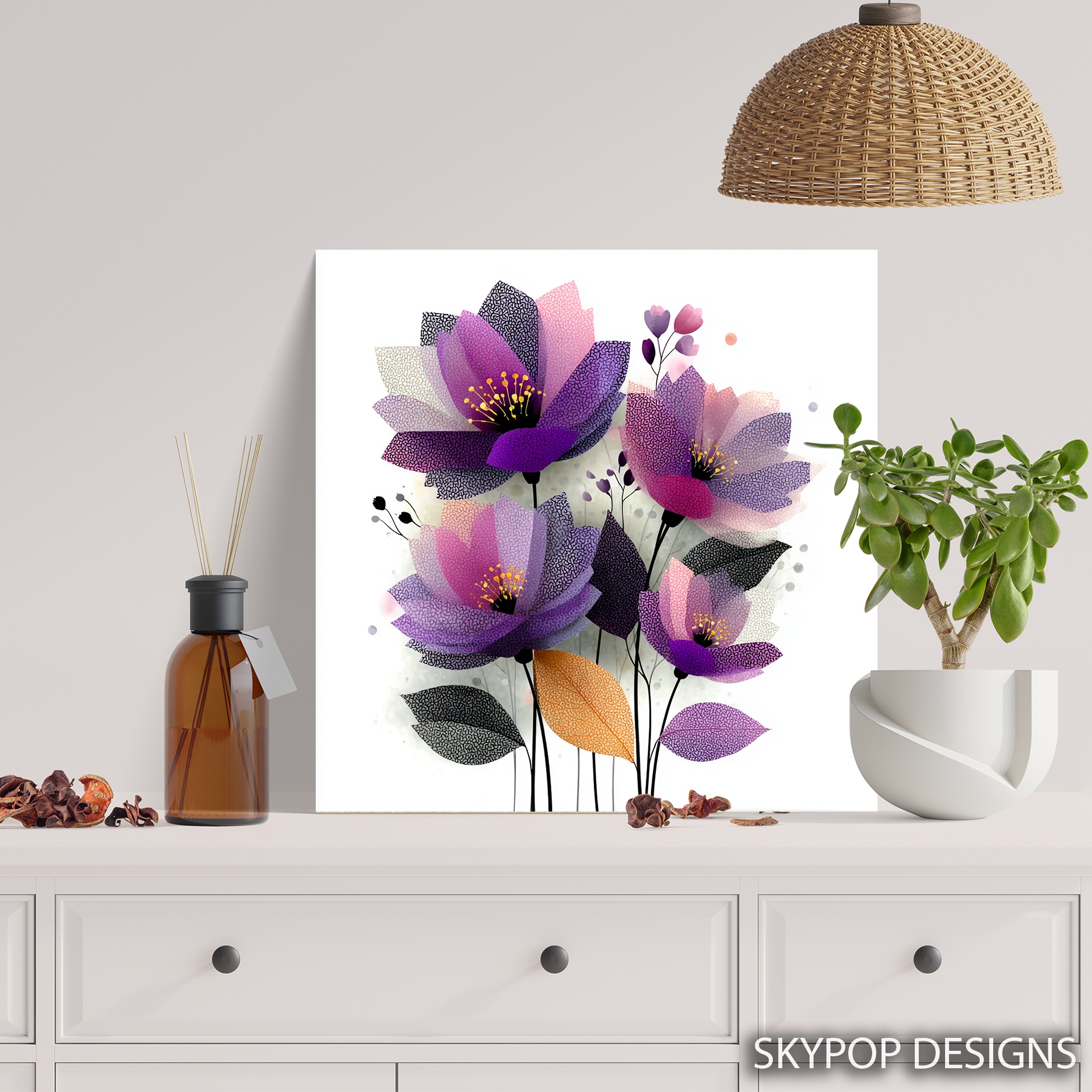 5.jpg Purple Blossom Art