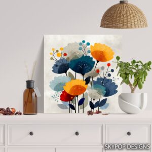 Vibrant Bloom Art
