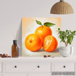 Orange Slice Art