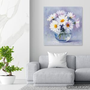 Daisy Bouquet Art