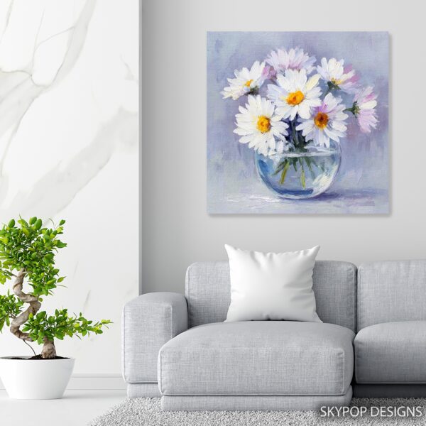 Daisy Bouquet Art