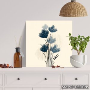 Palm Frond Silhouette Art