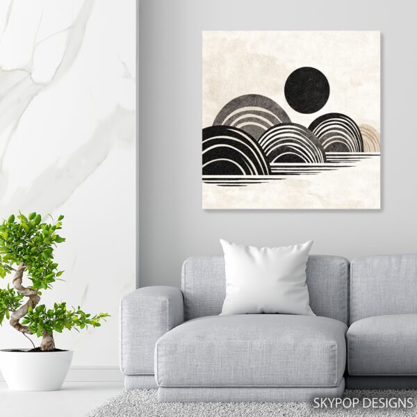 Geometric Landscape Art