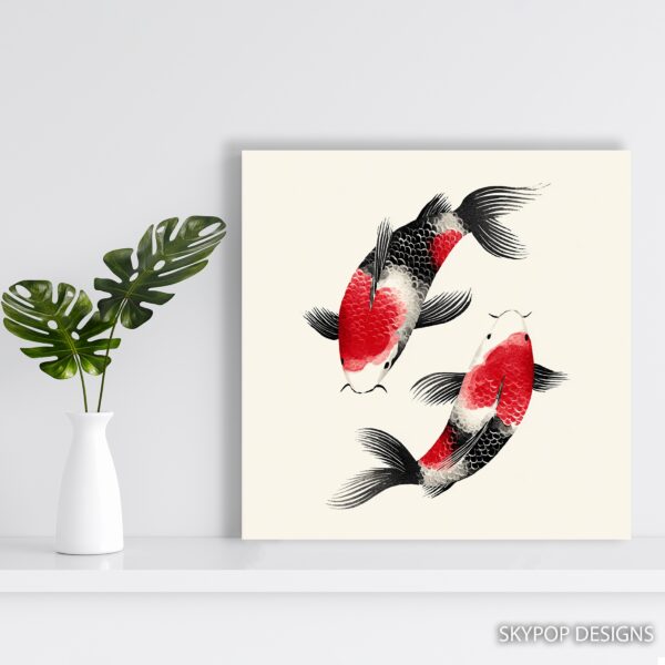 Koi Fish Art
