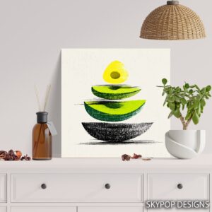 Avocado Stack Art