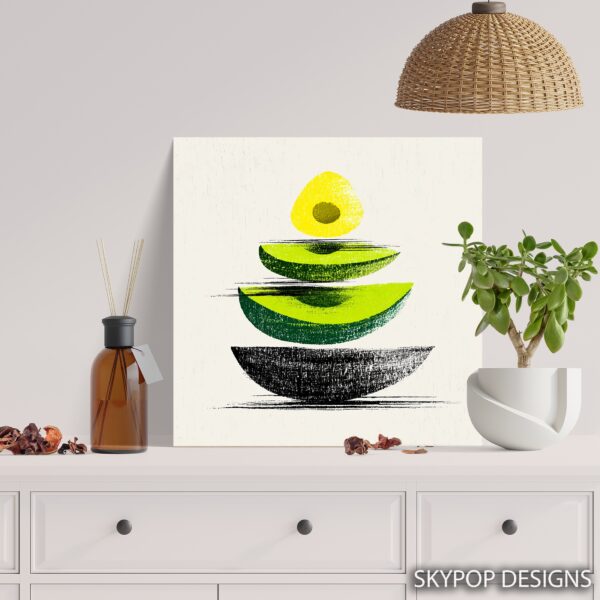 Avocado Stack Art