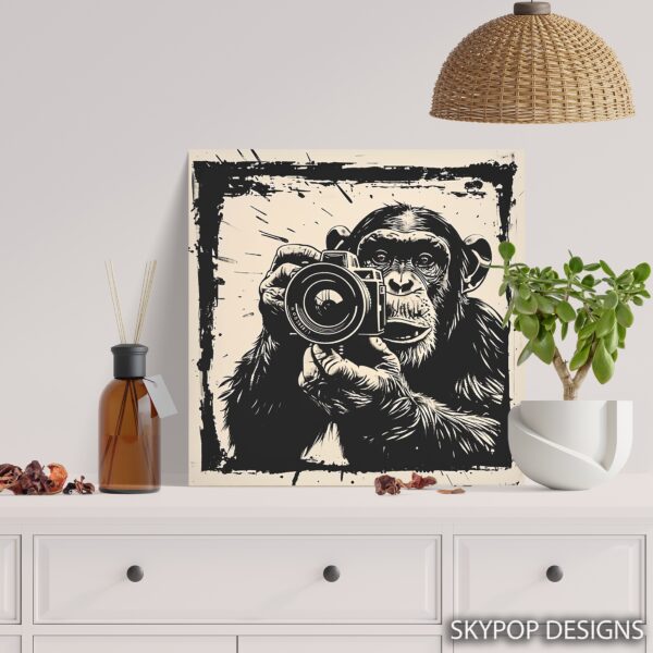 Chimp Wall Art