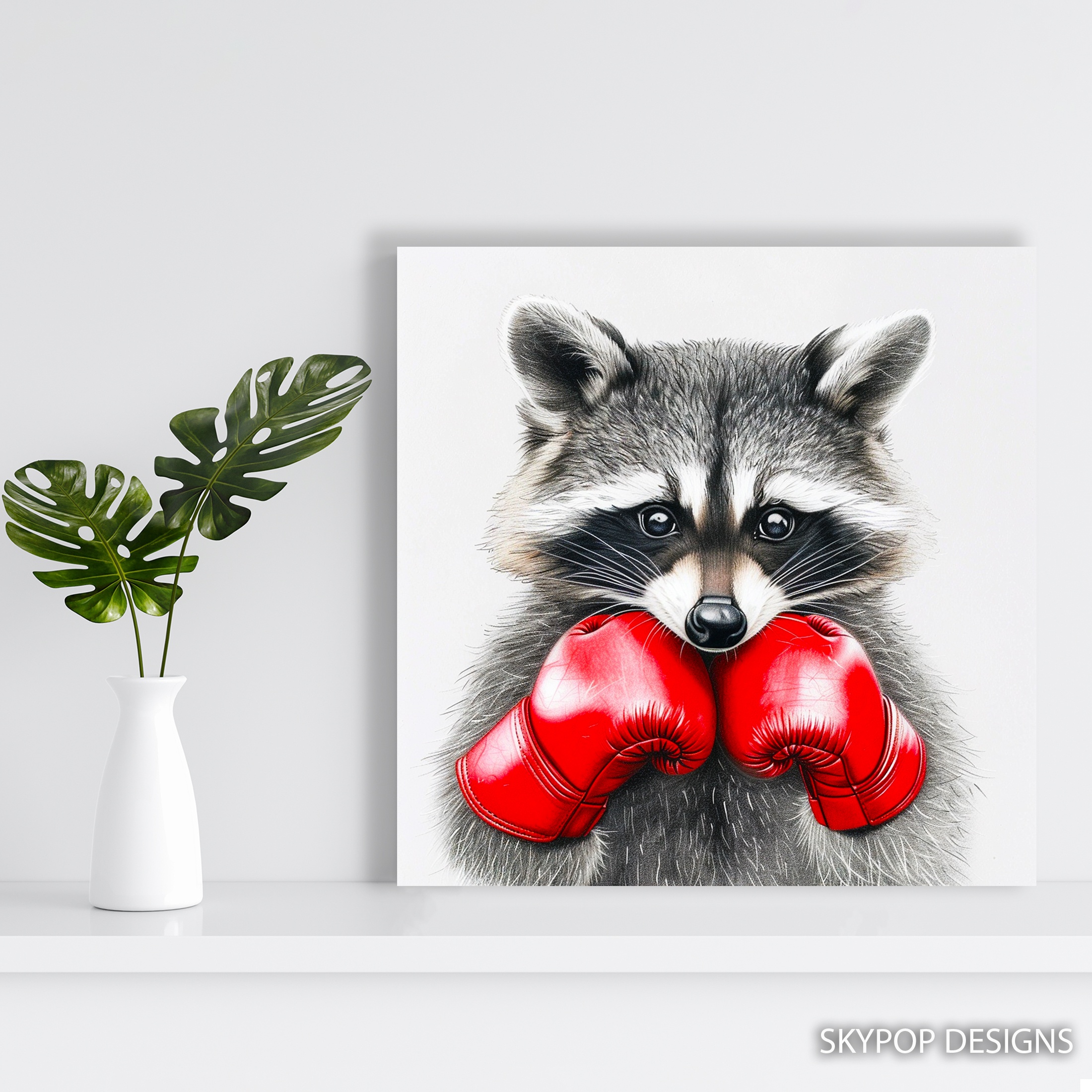 5.jpg Raccoon Art