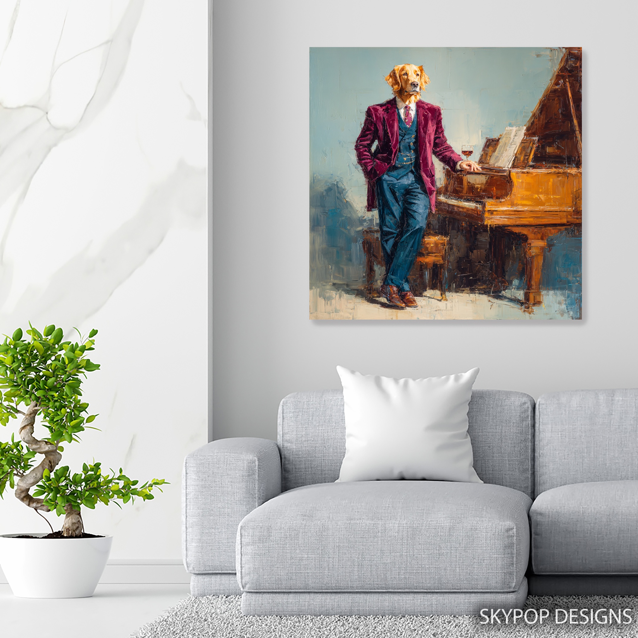5.jpg Golden Retriever Art