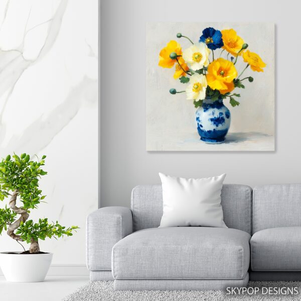 Poppy Bouquet Art