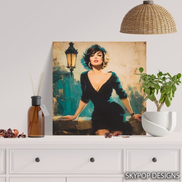 Glamorous City Night Art