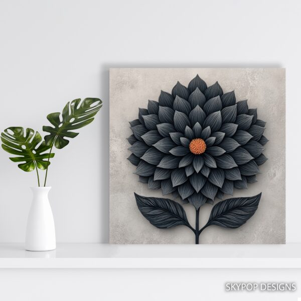 Dark Lotus Blossom Art