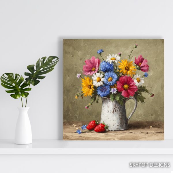 Wildflower Bouquet Art