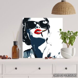 Glamorous Smoker Art