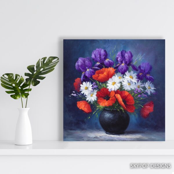 Vibrant Bouquet Art