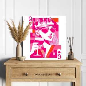 Queen of Hearts Art