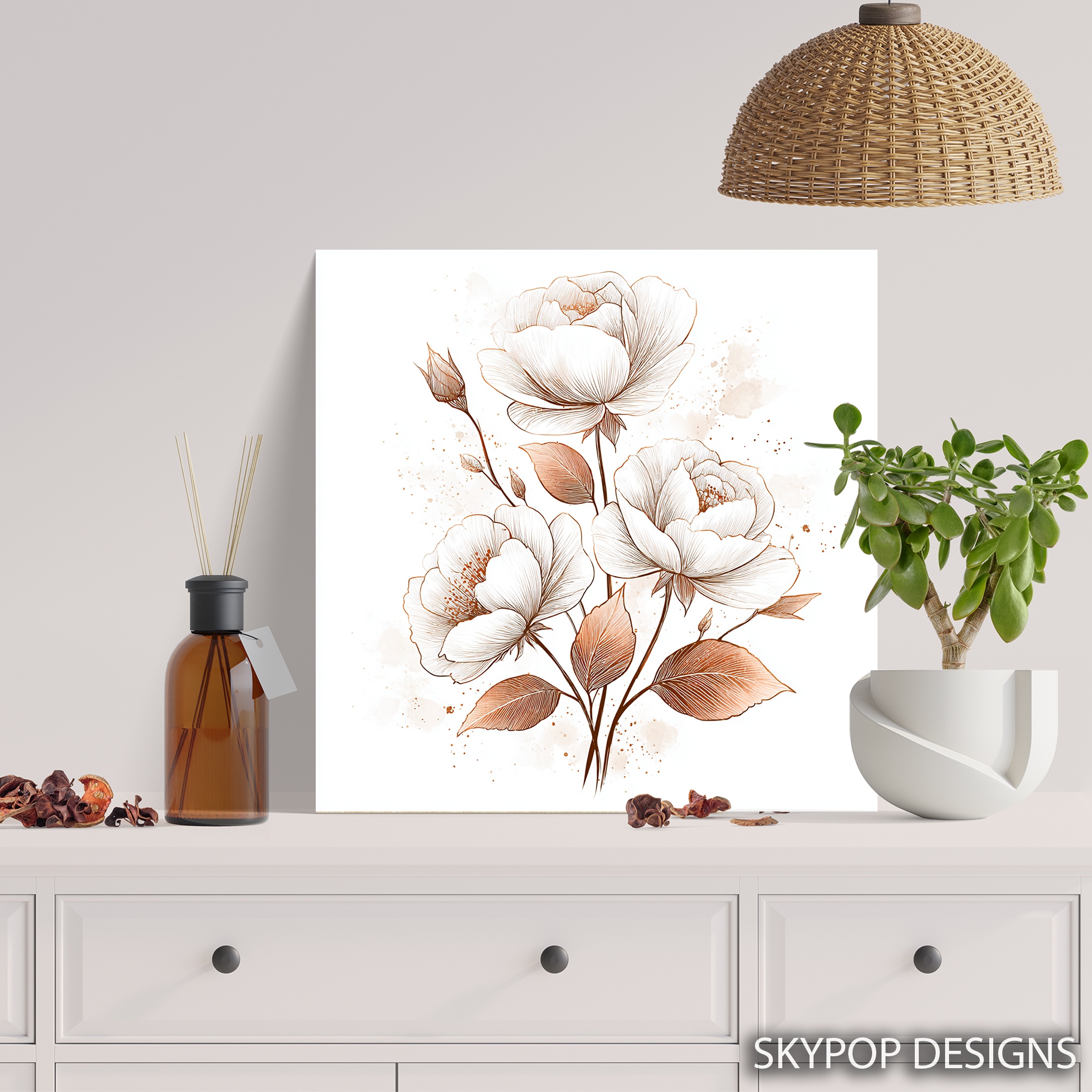5.jpg Elegant Peony Bloom Art