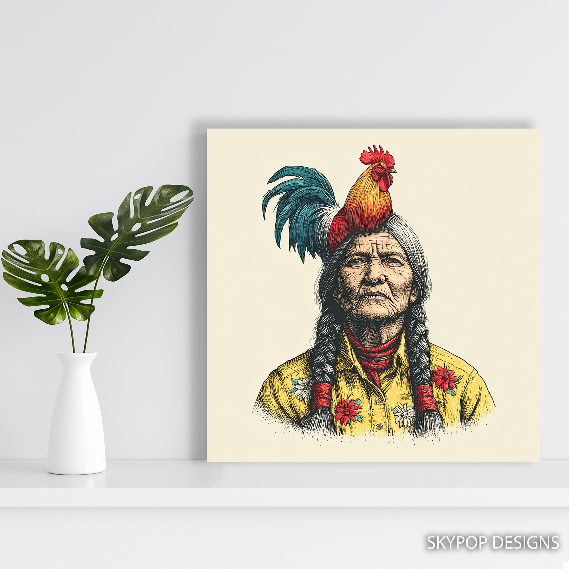5.jpg Rooster Art