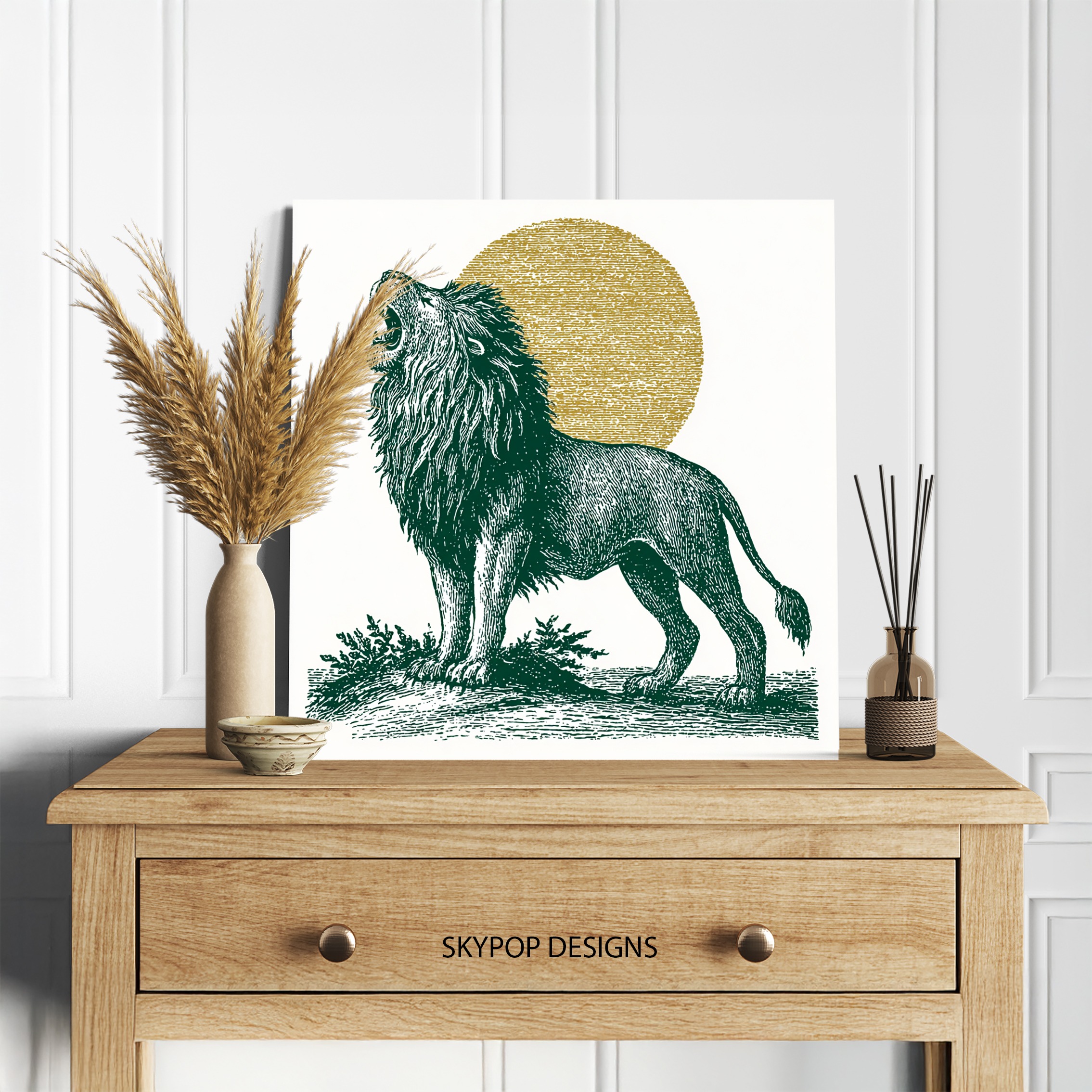 5.jpg Lion Art