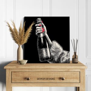 Champagne Celebration Art