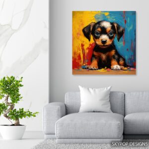 Dachshund Puppy Art