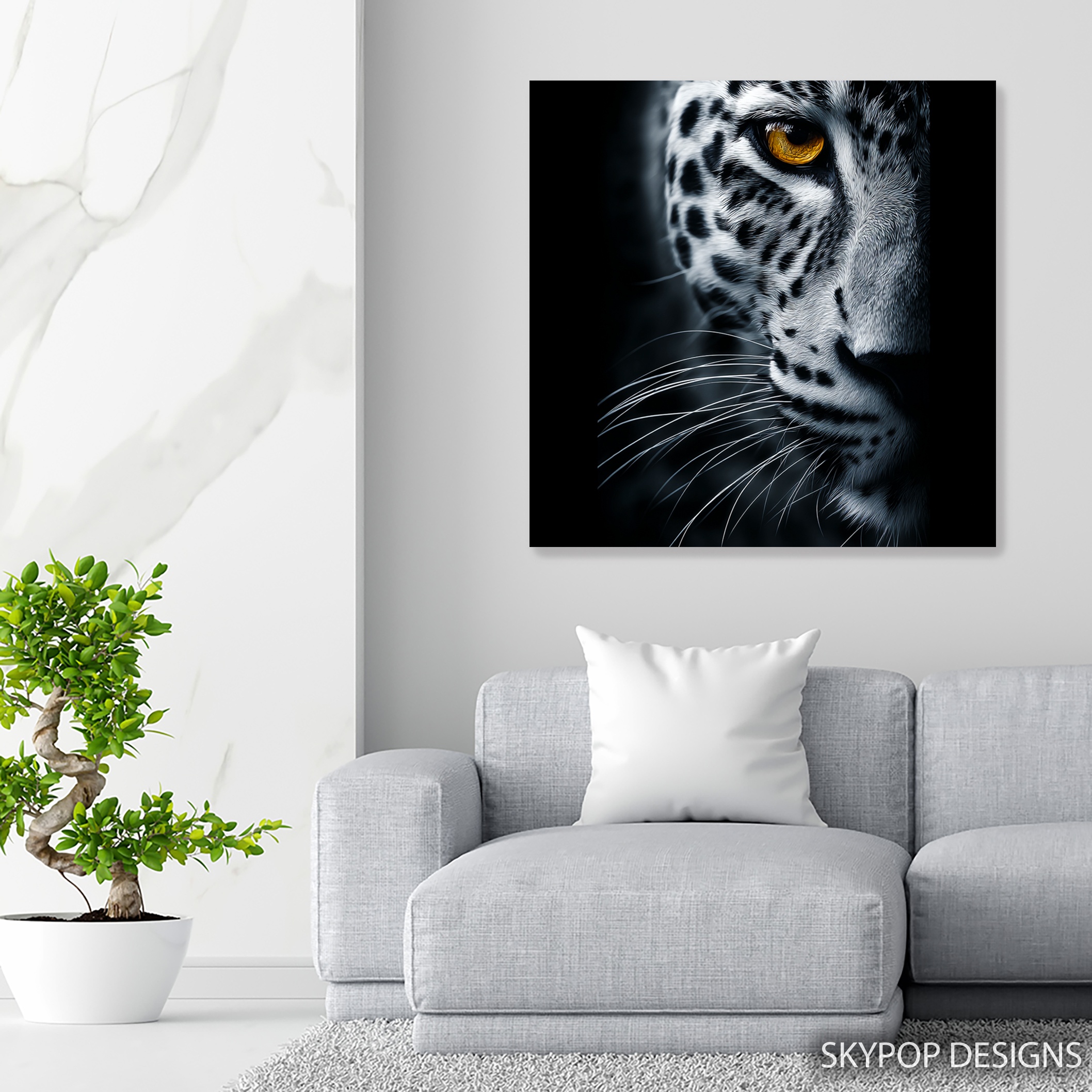 5.jpg Snow Leopard Eye Art