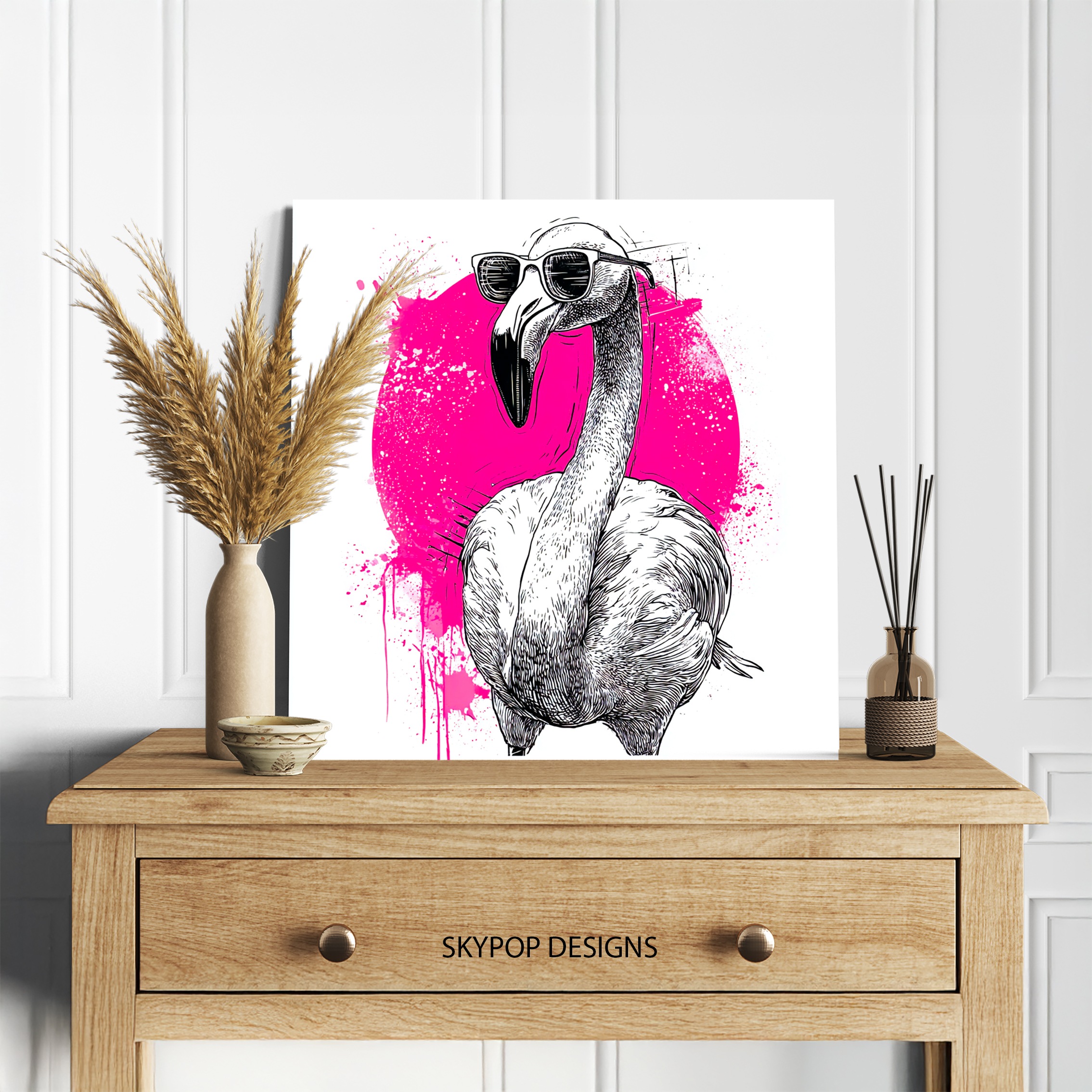 5.jpg Flamingo Art