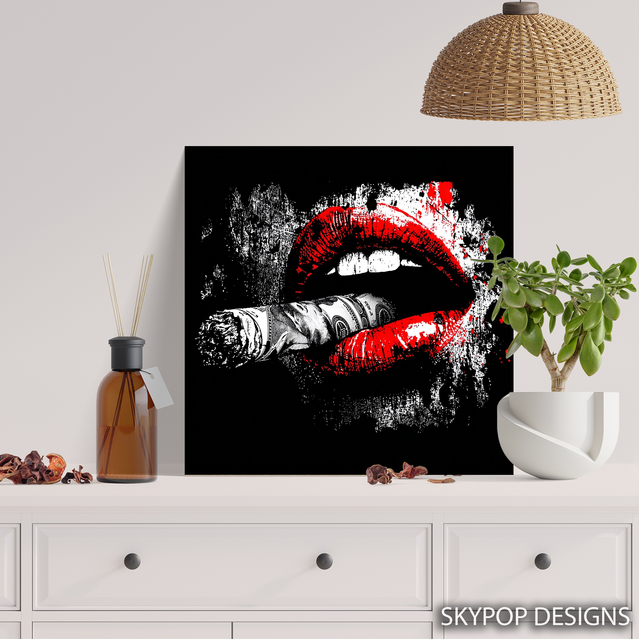 5.jpg Money Lips Art