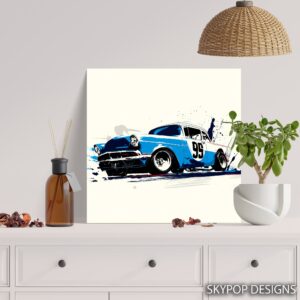 Classic Race Car Art