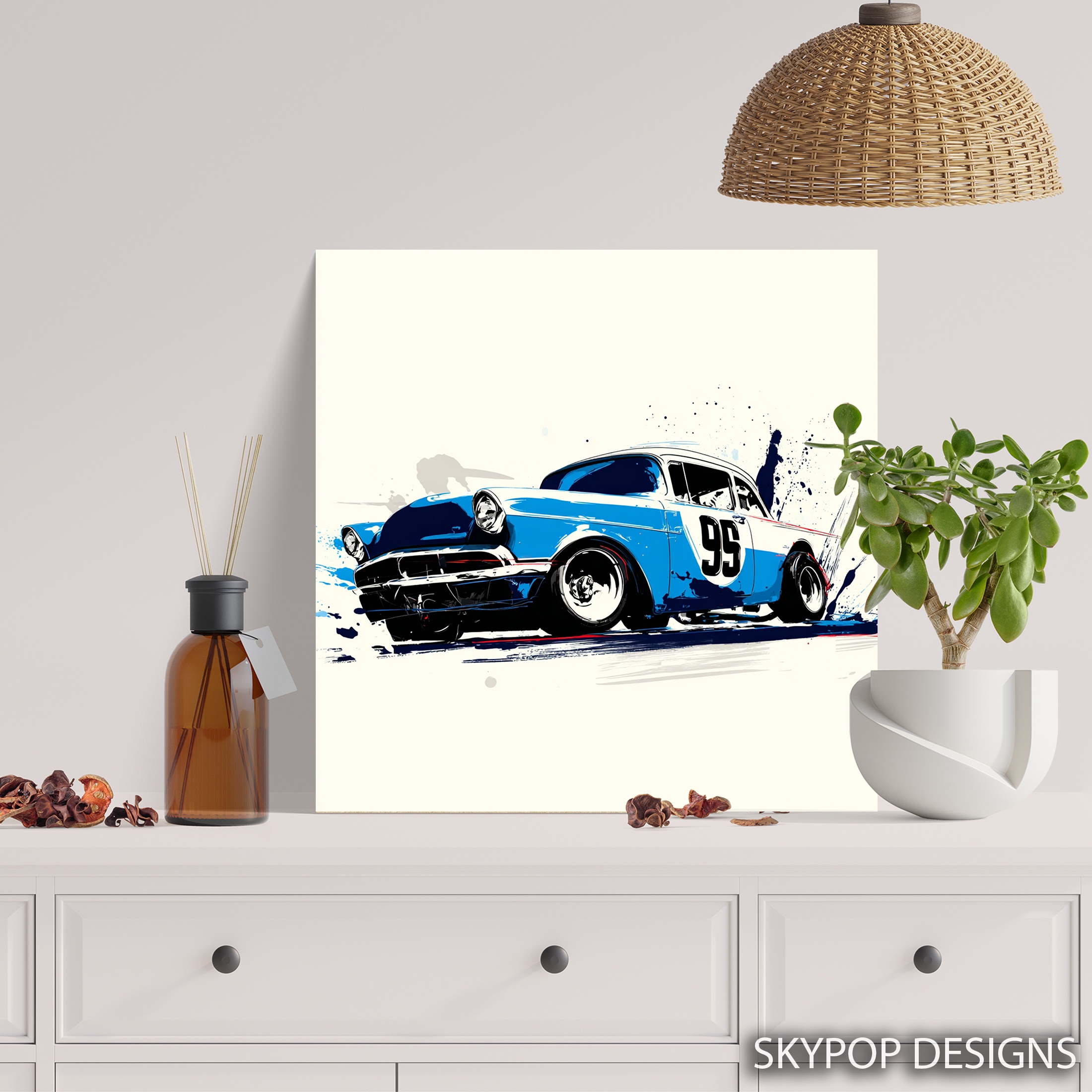 5.jpg Classic Race Car Art