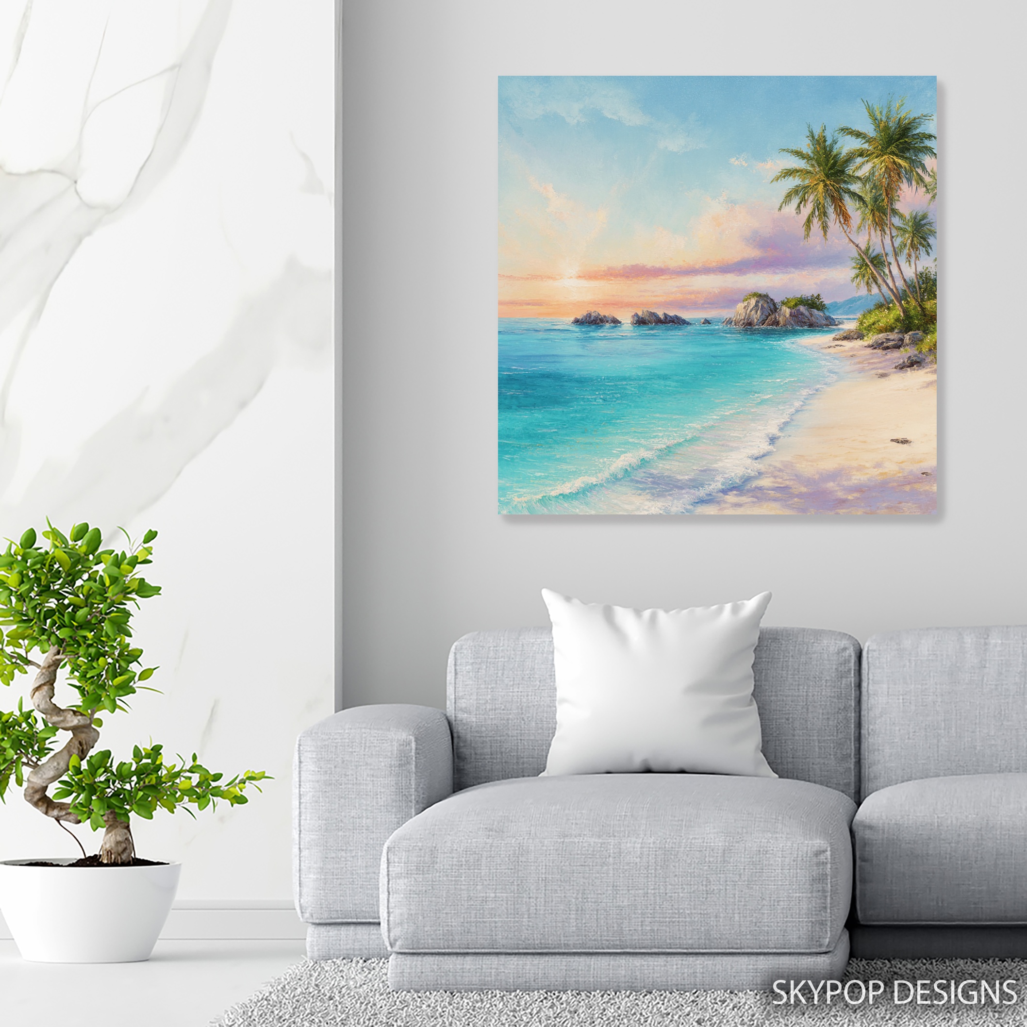 5.jpg Tropical Paradise Beach Art