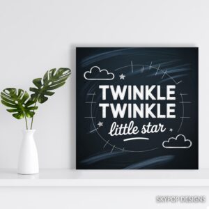 Twinkle Twinkle Little Star Art