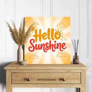 Hello Sunshine Art