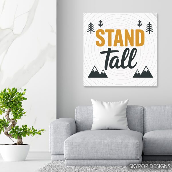 Stand Tall Mountain Art