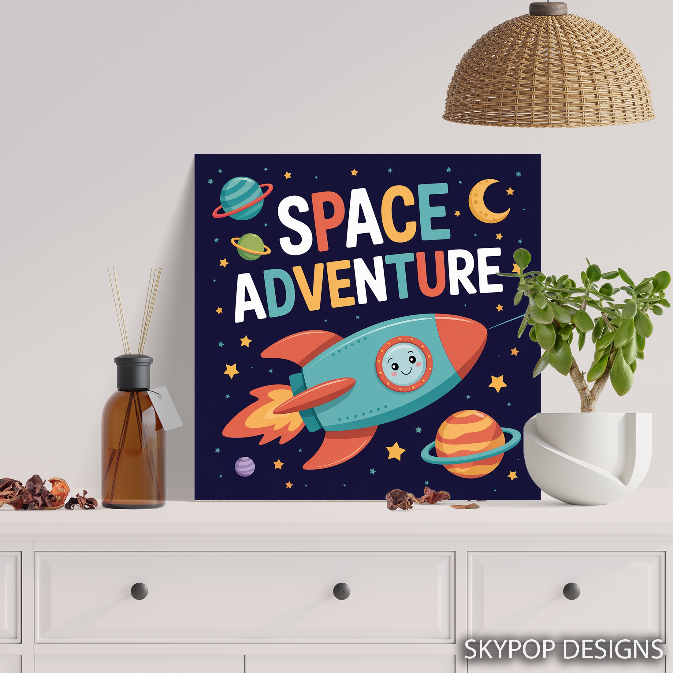 5.jpg Space Adventure Rocket Art