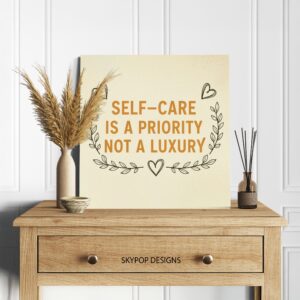 Self Care Priority Art