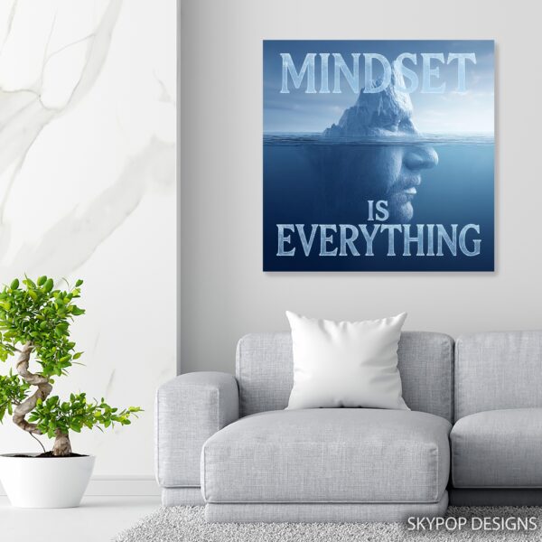 Mindset Iceberg Art