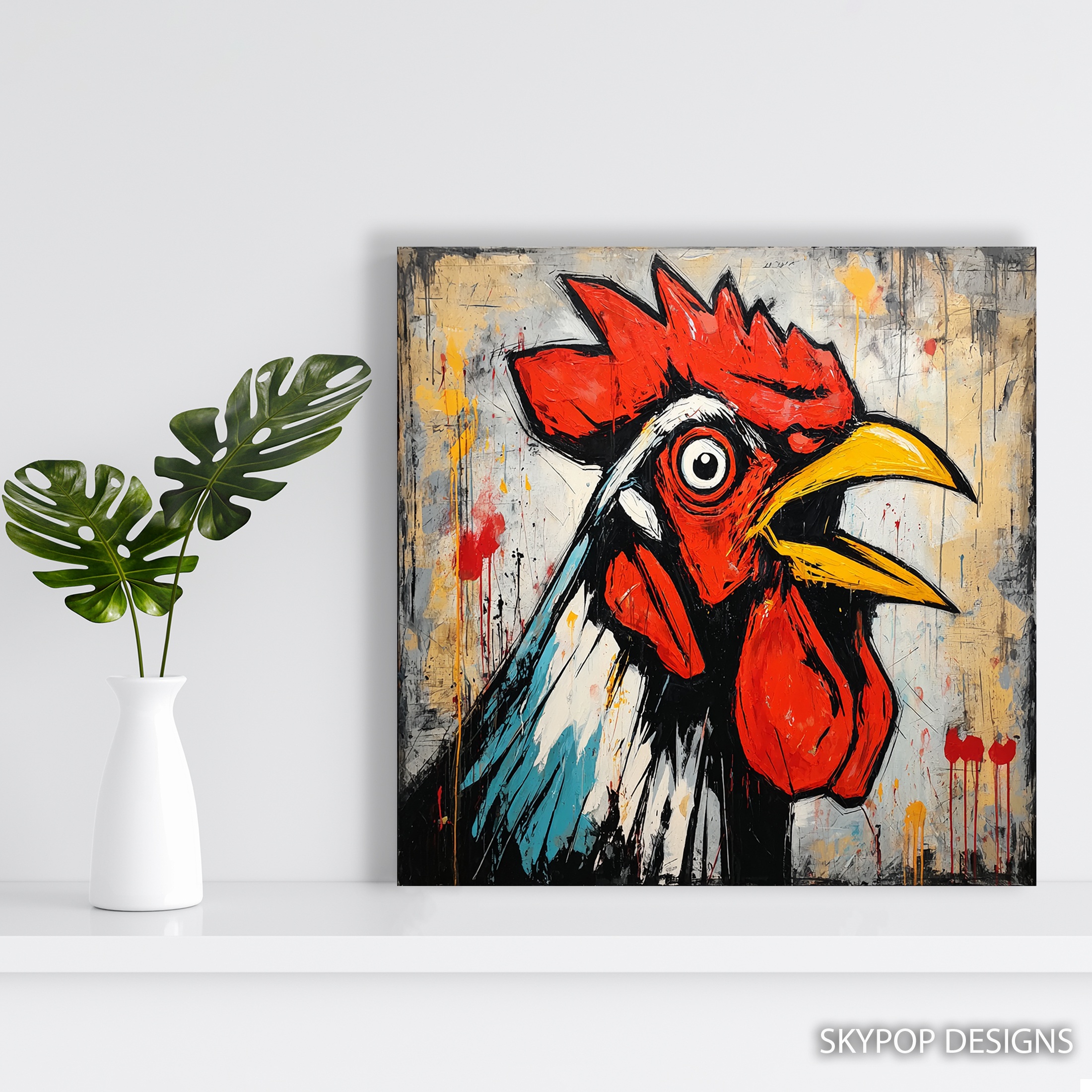 5.jpg Rooster Art