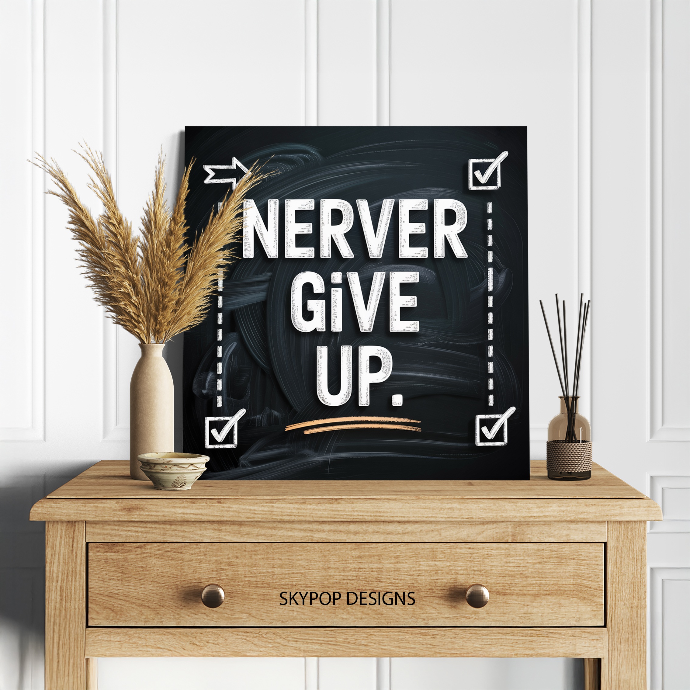 5.jpg Never Give Up Art