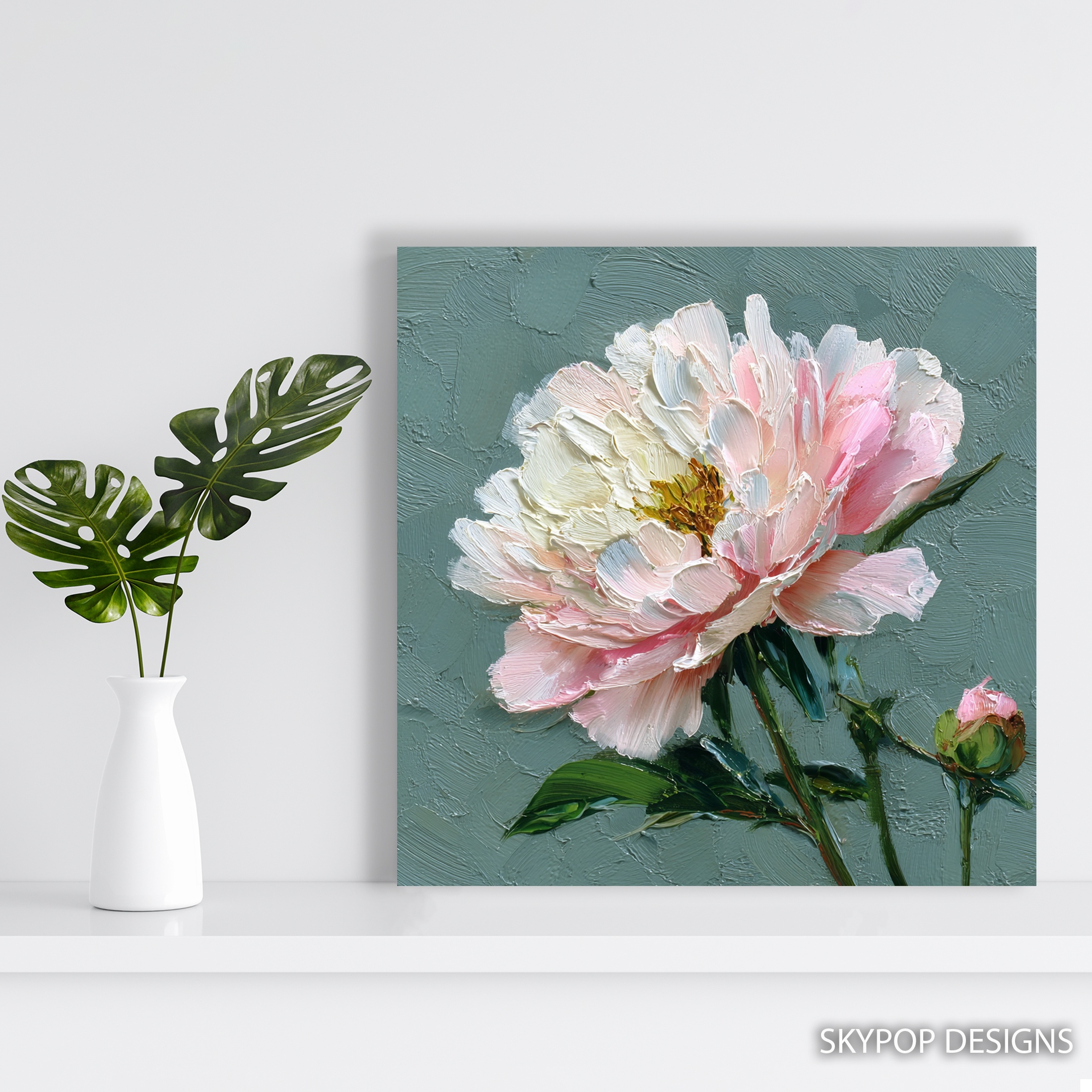5.jpg Peony Bloom Art