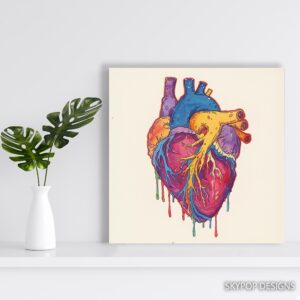 Anatomical Heart Art