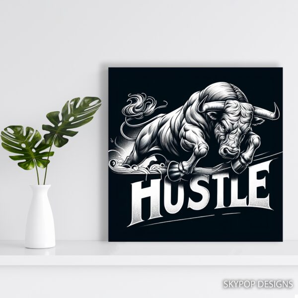 Hustle Bull Art