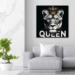 Lion Queen Art