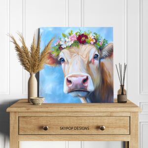 Highland Cow Art