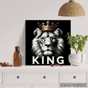 Lion Crown Art