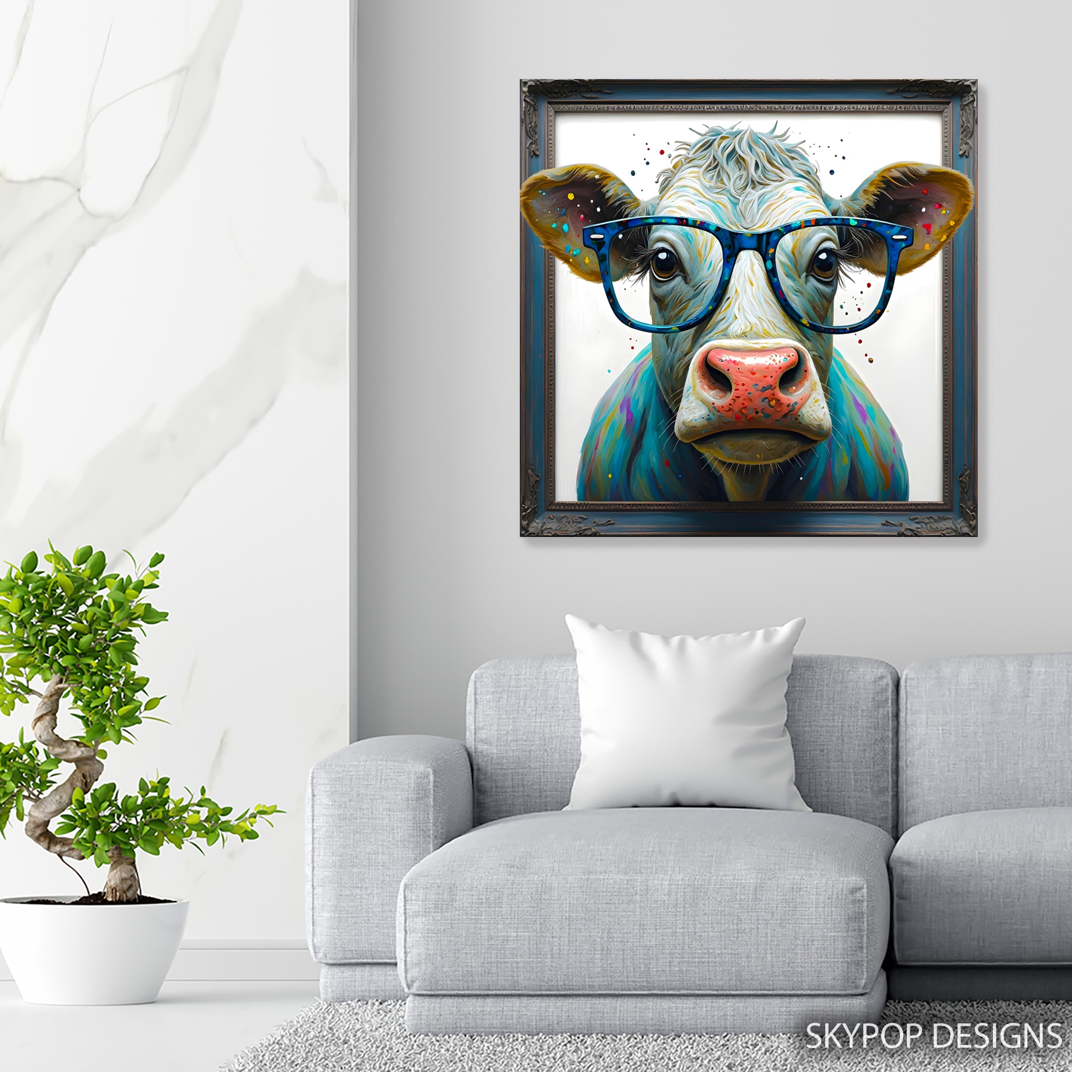 5.jpg Highland Cow Art