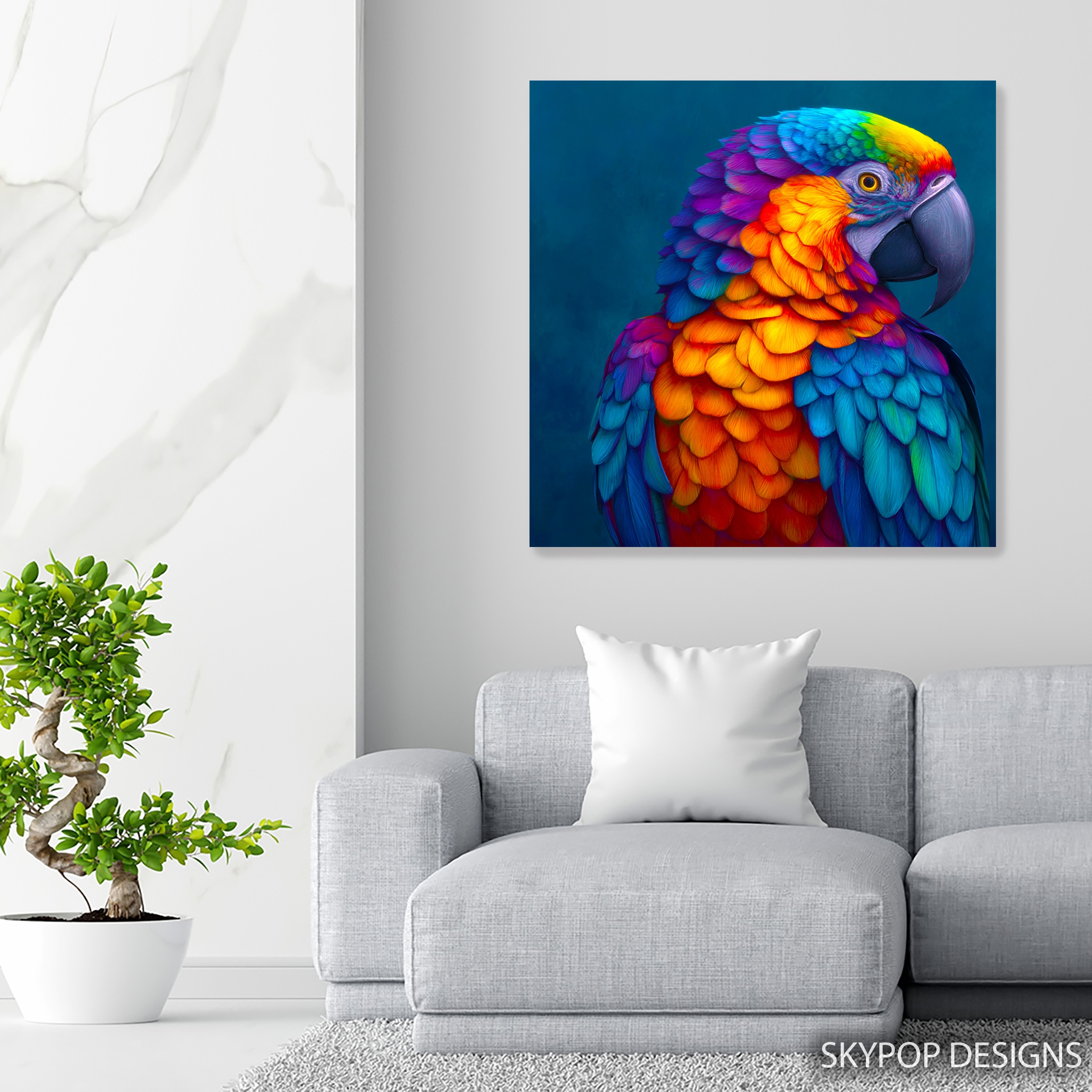 5.jpg Macaw Art