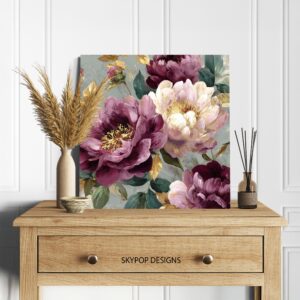 Peony Bloom Art
