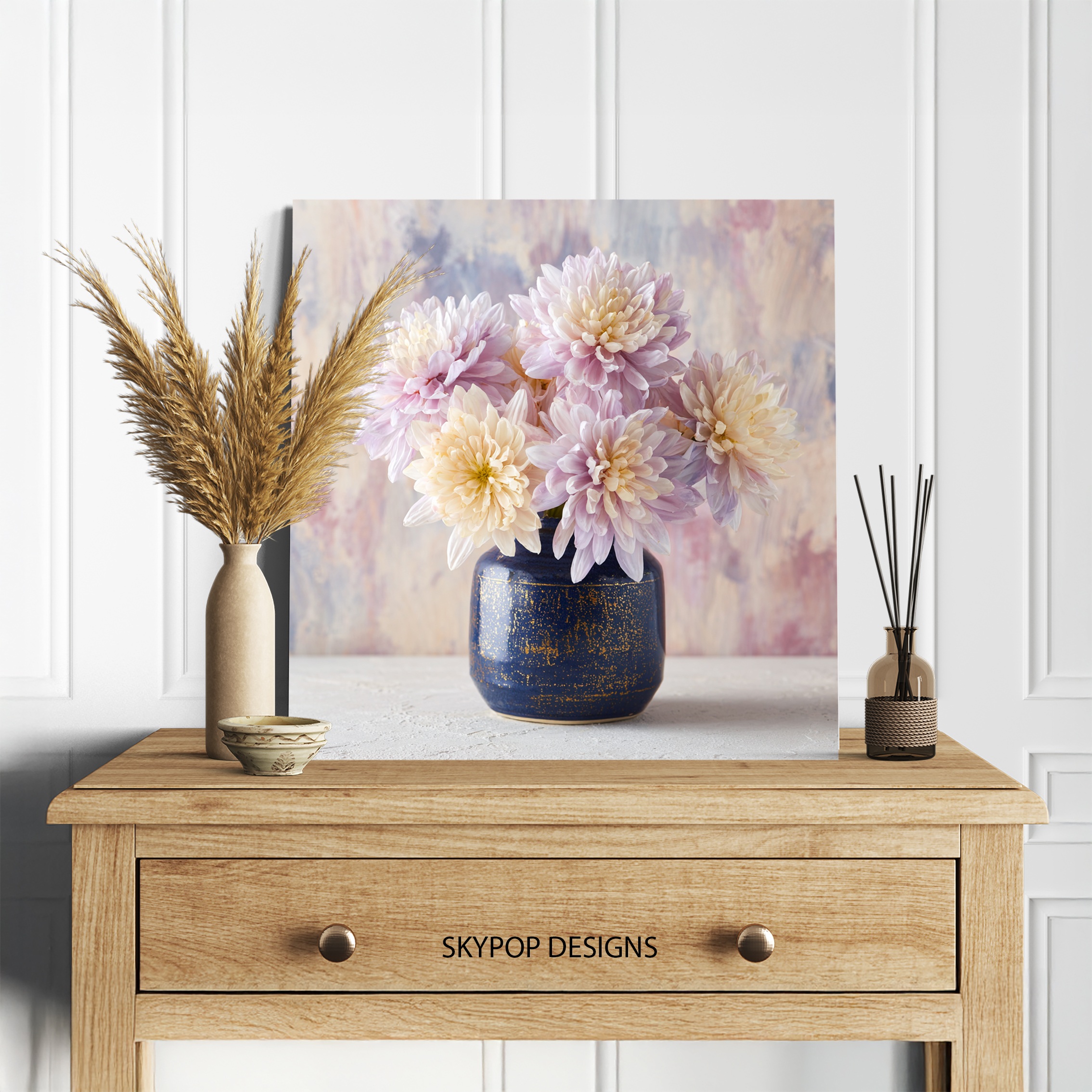 5.jpg Pastel Chrysanthemum Art